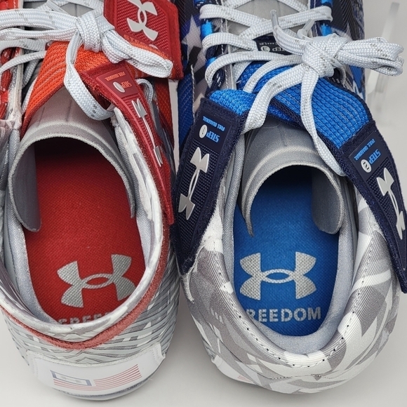 Under Armour Highlight MC LE USA Football Cleats 3026340-100 Men\'s Size 12.5 New